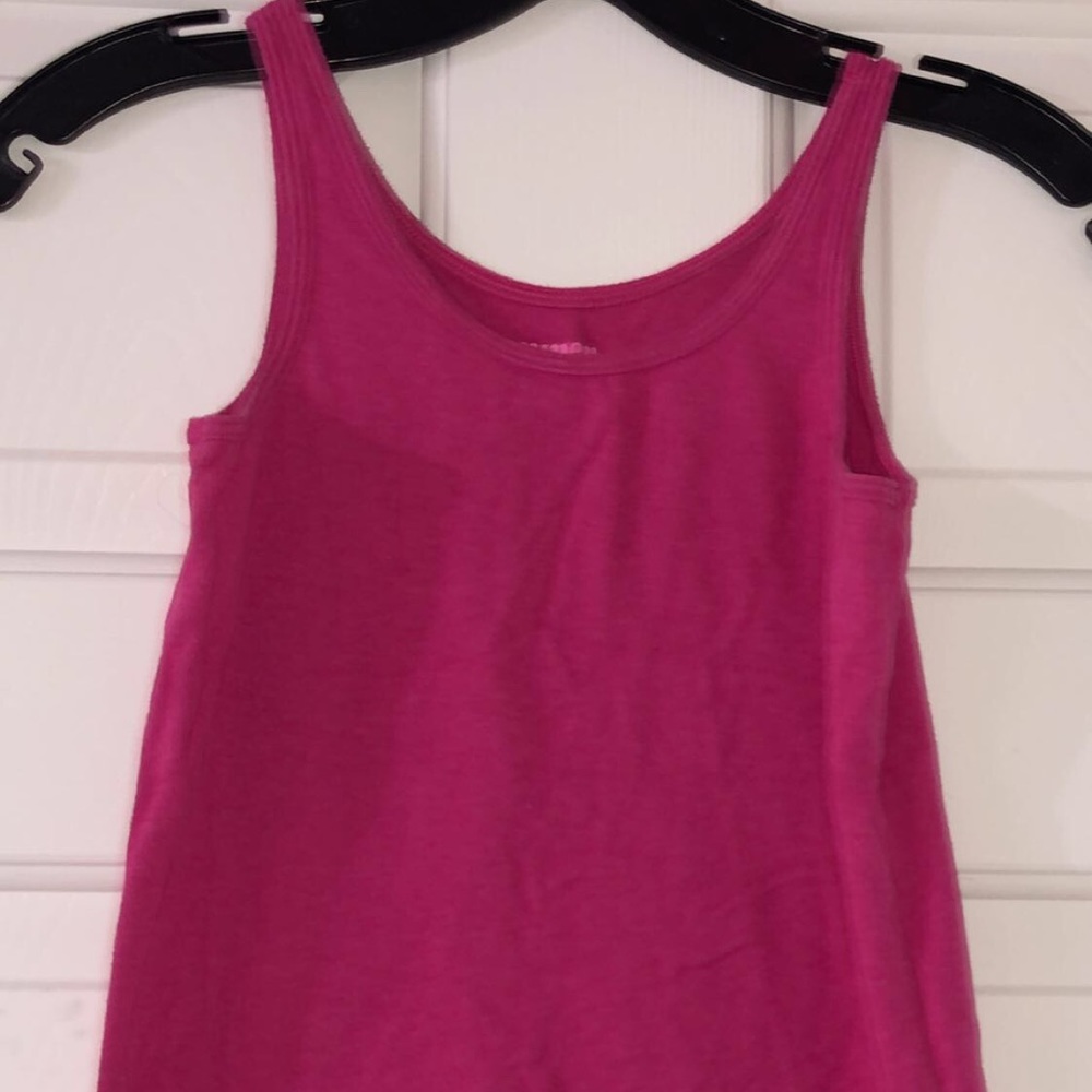 Dark pink tank top
